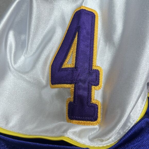 Minnesota Vikings Mens Jersey Size 48 White Brett Favre Reebok NFL Stitched - Picture 13 of 14